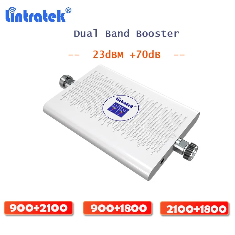 Lintratek Dual band Repeater GSM 4G Signal Booster