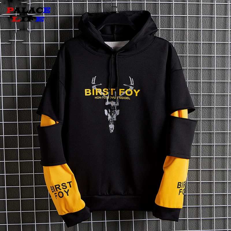Plus Size Patchwork Contrasted Color hoodies men Casual Hooded sweatshirt Hip Hop Streetwear Fashion hoodie 2020 cotton Plus Size Patchwork Contrasted Color hoodies men Casual Hooded sweatshirt Hip Hop Streetwear Fashion hoodie 2020 cotton