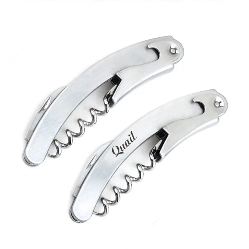 US $240.06 Quail High Quality Multifunction Bottle Opener All Stainless Steel Handle Bottle Opener Can Be Free Customized Your Brand Logo
