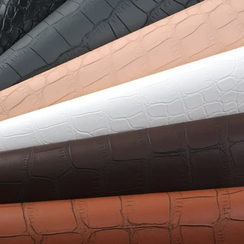 

David accessories 6pcs/set 20*34cm Bump Texture Faux Leather Fabric Set DIY for Bow Crafts Synthetic Leather Sheets,1Yc10007