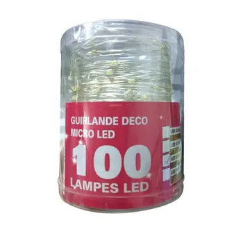 

Fairy lights Copper Wire LED String Lights 10m 100 LEDs For Garland Christmas Tree Wedding Room Holiday Decoration