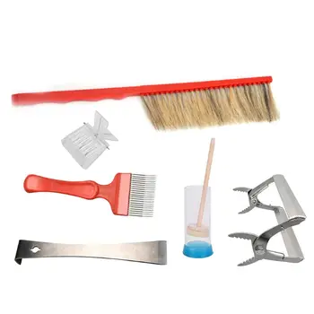 

7PCS/Set Beekeeping Tools Kit Bee Hive Box Beekeeping Supplies Queen Catcher