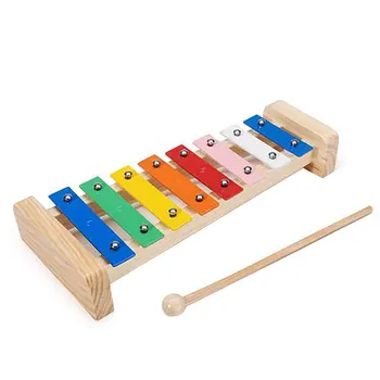 

8-Tone Aluminum Piano Aid Percussion Instrument Children'S Octave Knocking On The Piano Playing The Piano