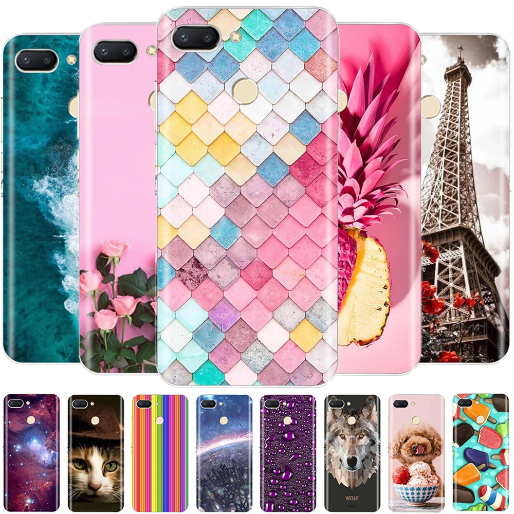Чехол huawei P Smart Case силиконовый чехол для телефона Coque Funda Capas смартфона 2018 |