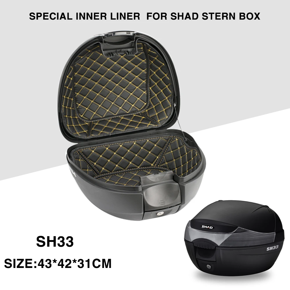 Details about   Motorcycle Tail Box Top Box Inner Liner Mat Cover Pads For SHAD SH29 Scooter 29L 