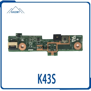 

Power Board For Asus K43 X43 A43 K43S X43S A43S A43E A83S A84S K43SD K43SV K43SJ K43E Switch Button Jack Board