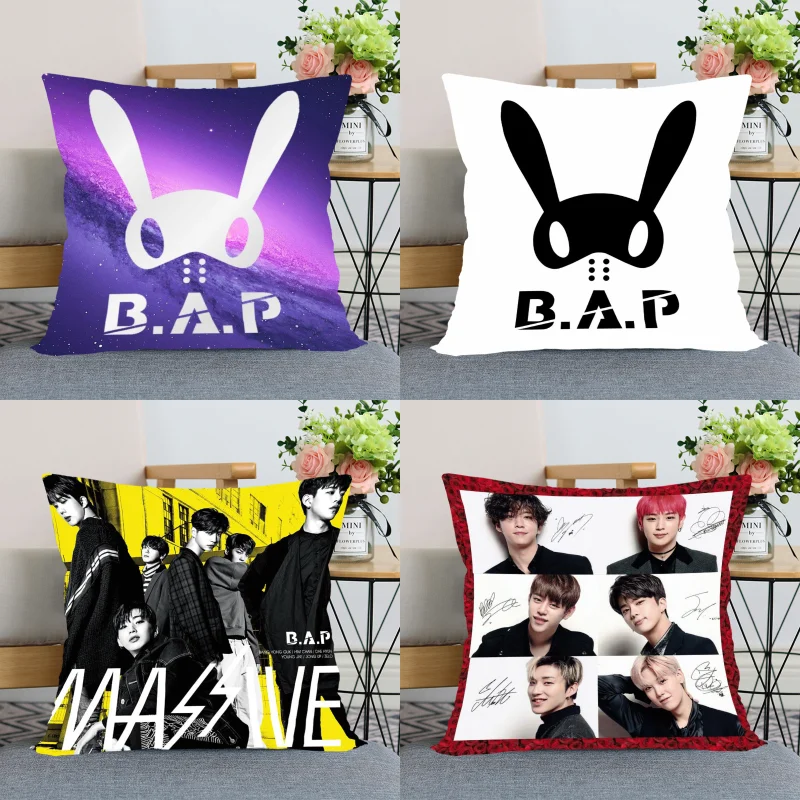 Новое поступление Модель B.A.P искусственная Подушка для спальни квадратная