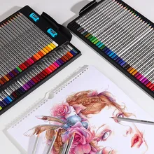 150 цветов деревянные цветные карандаши набор Lapis De Cor художественная Живопись Профессиональный масляный цветной карандаш для школы Рисование эскиз искусство Suppli