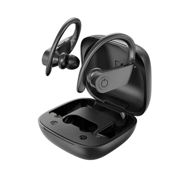 

POLVCDG Wireless Bluetooth Headset Double Ear Hanging in Ear Earplug Running Fitness Sports Super Long Endurance