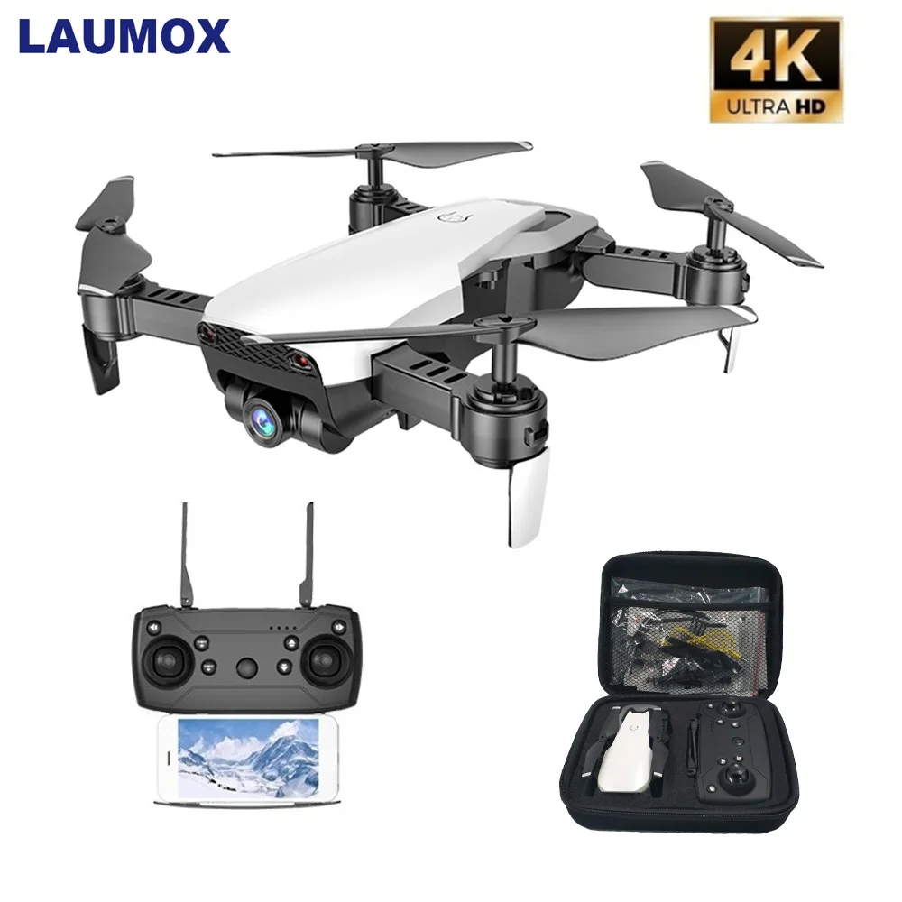 SALE  LAUMOX M69G FPV Drone with 4K HD Camera Drone Wide-angle WiFi Foldable Selfie Drone Optical flow RC