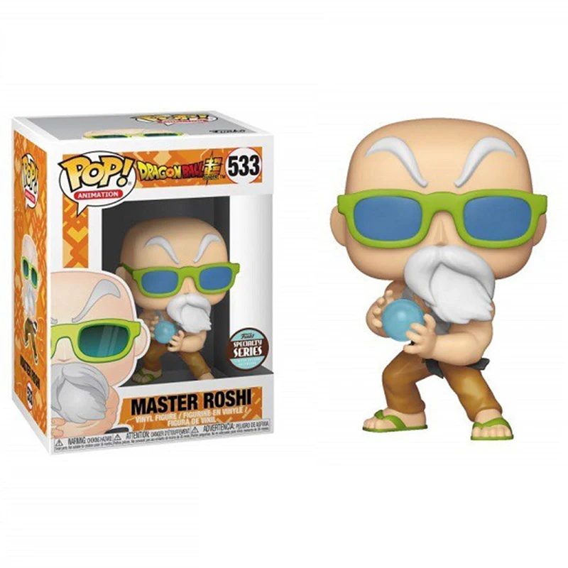 

Funko POP Dragon Ball Master Roshi Cartoon Anime Figure Doll Vinyl Action Figures Brinquedos Collectible Model Toys 2F65
