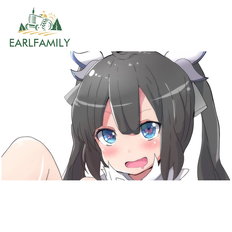 EARLFAMILY 13 см x 7 3 для DanMachi-Hestia наклейки на фургон аниме лобовое стекло мультфильм