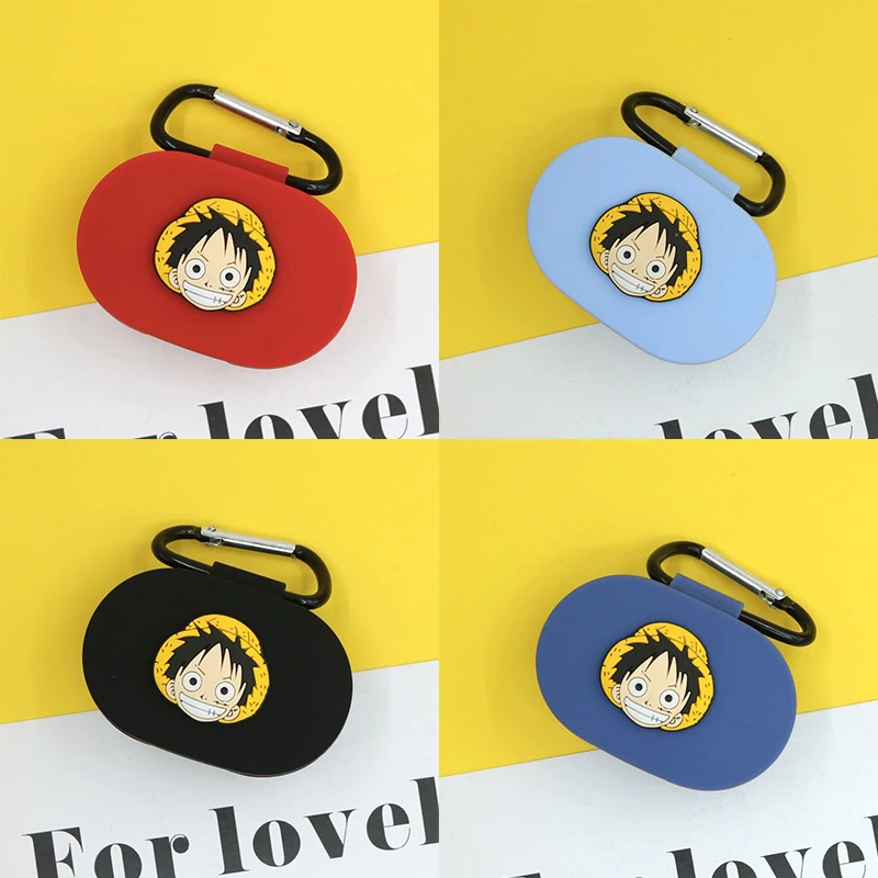 Аниме One Piece Luffy силиконовый чехол для Xiaomi MI Redmi AirDots версия беспроводной Bluetooth