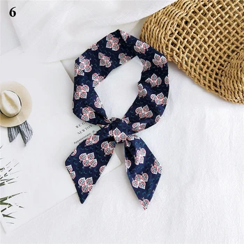 

2020 spring summer new thin narrow skinny scarf multi-functional fashion ladies small scarf headscarf for bag handle scarves