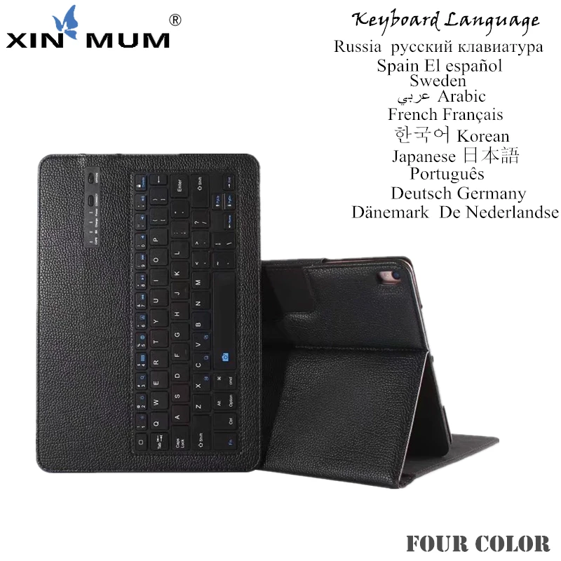 

Tablet Case For New Ipad Air3 2019 For For iPad Pro 10.5 Tablet Detachable Bluetooth Keyboard Pu Leather Case