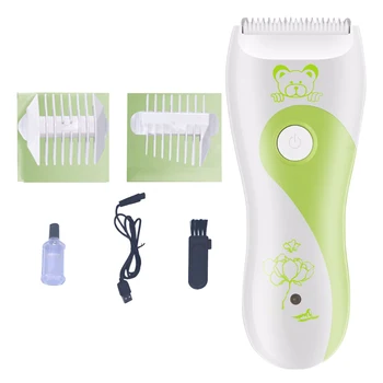 

Cordless Electric Clipper Strong Power Haircut Cutter Safety Home USB Rechargeable Shaver Low Noise Waterproof Baby Hair Trimmer