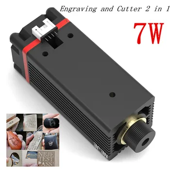 

NEJE 7W Laser Module Kit CNC Blue Light With TTL / PWM Modulation for NEJE Laser Engraver Laser Cutting DIY Laser Head