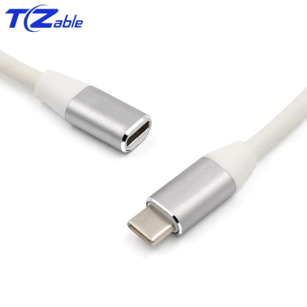 Удлинительный кабель USB C к адаптер типа Папа мама для Macbook 1 м 3 зарядный телефона с