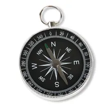 Мини Компас алюминиевый сплав Туристический навигатор для охоты лес Открытый военный набор выживания кемпинг туристическое снаряжение