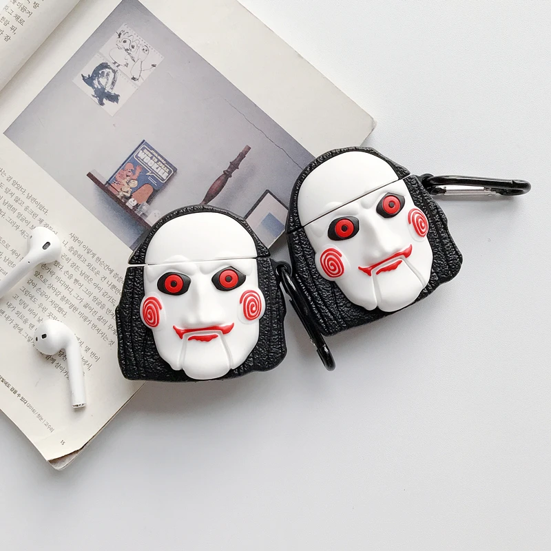 Защитная крышка для наушников apple airpods 1/2, силиконовый чехол для зарядки
