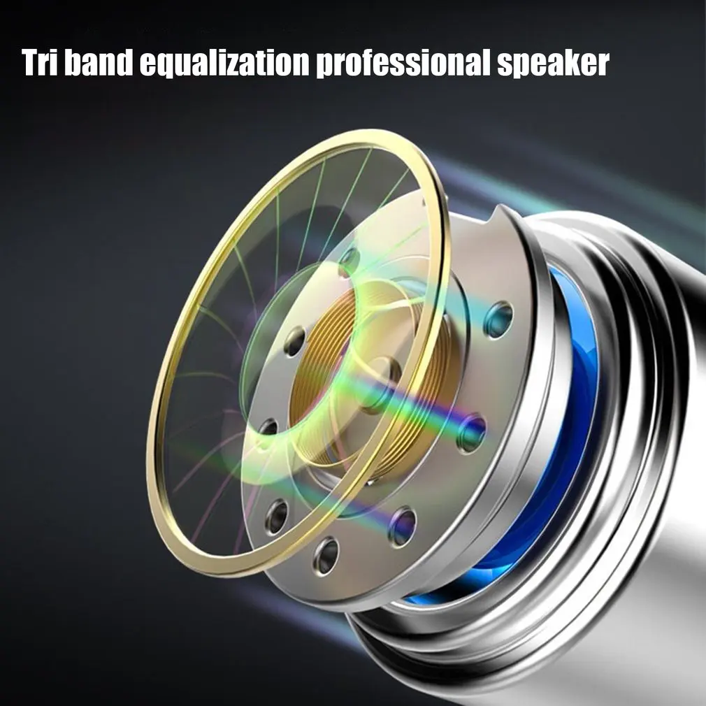 Magnetic Wired Stereo in-Ear Earphones Super Bass Dual Drive Headset Earbuds Earphone For Huawei Samsung SmartPhone