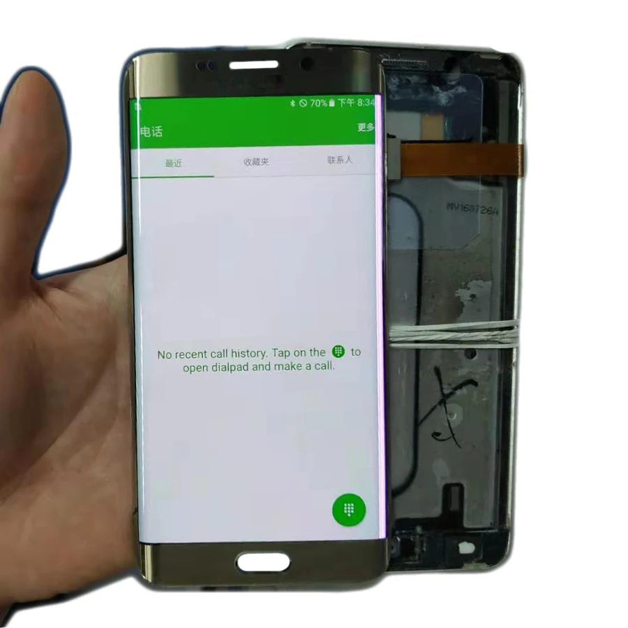 JPFix для samsung S6 edge+ Plus G928 ЖК-экран стекло дигитайзер панель сборка Pantalla запасные части дефект линии