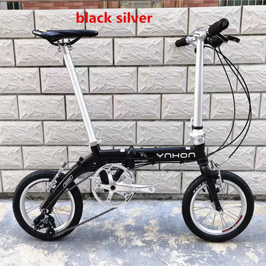 Folding Bike Aluminun Alloy 412 14/16Inch Single-speed Outside Three-speed Mini Modification Kid Children's Bicycle