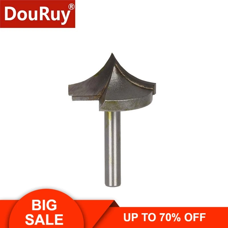 

2pcs 6mm sharp knife Woodworking Carbide end mill milling cutter Router Bit Trimming Lettering Fluting Plunge Ovolo Router Bit