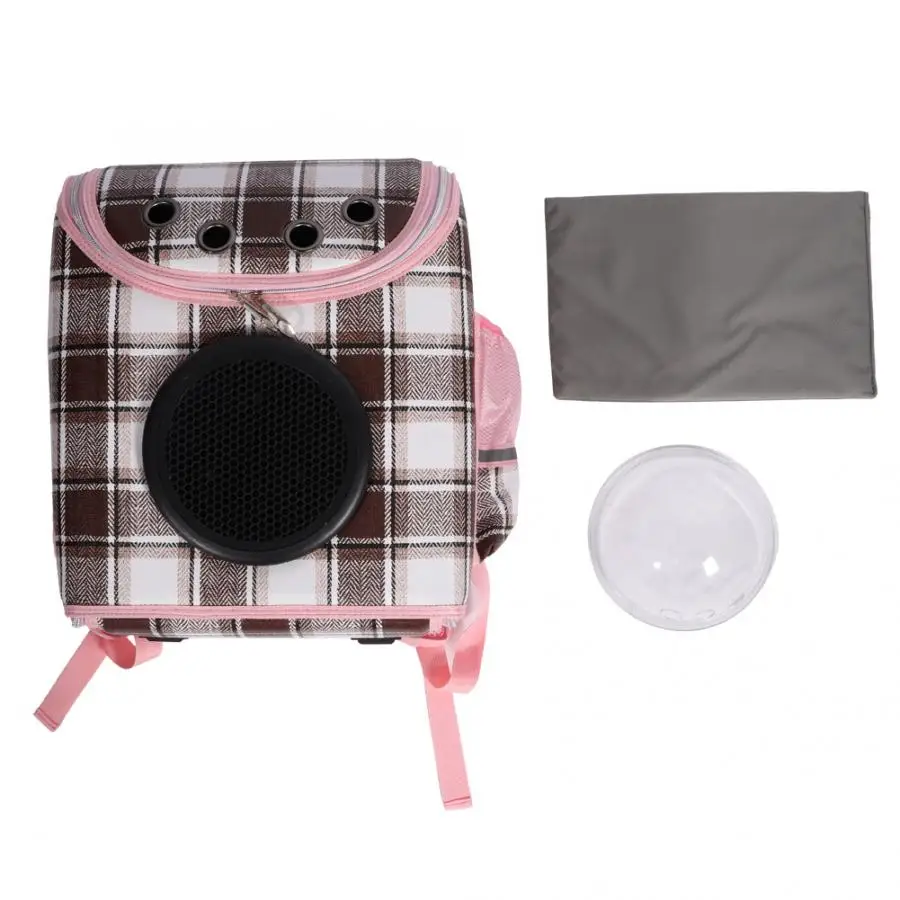 Рюкзак для питомцев, собак, кошек, Большой Вместительный рюкзак на плечо с решеткой, переносная водонепроницаемая сумка для собак на открытом воздухе