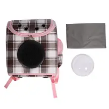 Рюкзак для питомцев, собак, кошек, Большой Вместительный рюкзак на плечо с решеткой, переносная водонепроницаемая сумка для собак на открытом воздухе