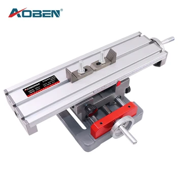 

AOBEN WoodWorking Compound Working Table Cross Slide Table X Y-Axis Multifunction Vise Precision Fixture Milling Drilling Bench