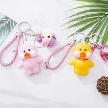 Dy-234, милый шлем с гиалуроновой кислотой, утка, кукла, брелок, пара, автомобиль, плетеная веревка, брелок, сумочка, подвеска