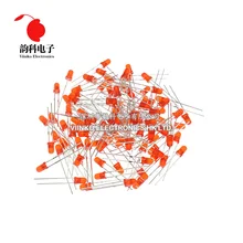 1000 шт. 3 мм светодиодный Диод F3 Ассорти комплект белый зеленый красный синий желтый оранжевый розовый фиолетовый теплый белый DIY светильник светодиод