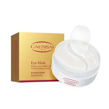 

60PCS Hyaluronic Acid Repair Eye Patches Remove Dark Crystal Circles Collagen Gel Eye Mask Mask Skin Care Eye Moisturizing U2U8