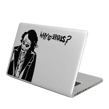 

Why So Serious Joker Laptop Sticker for Macbook Decal Pro 16" Air Retina 11 12 13 15 inch Batman Mac Book Skin Notebook Sticker