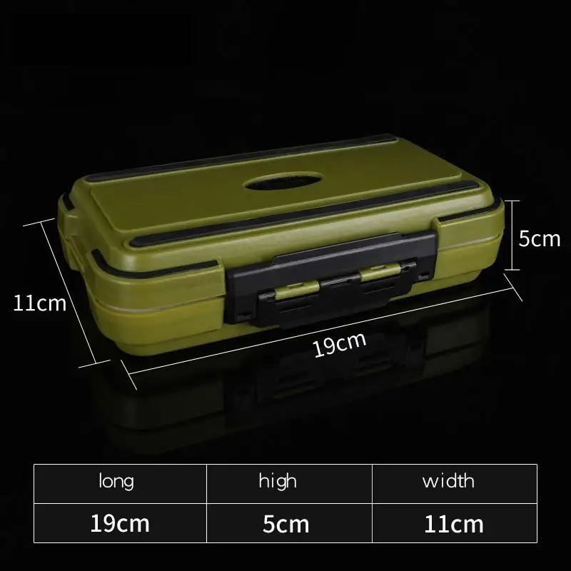 North pirate fishing gear fishing waterproof accessories box road box box tool box storage box hook storage box - Цвет: Красный