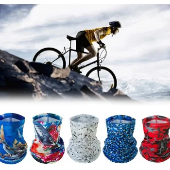 

Outdoor Scarf Style Windproof Men Women Face Cover Riding Skiing Neck Tube Cycling Face Mask Sunscreen Face Mask