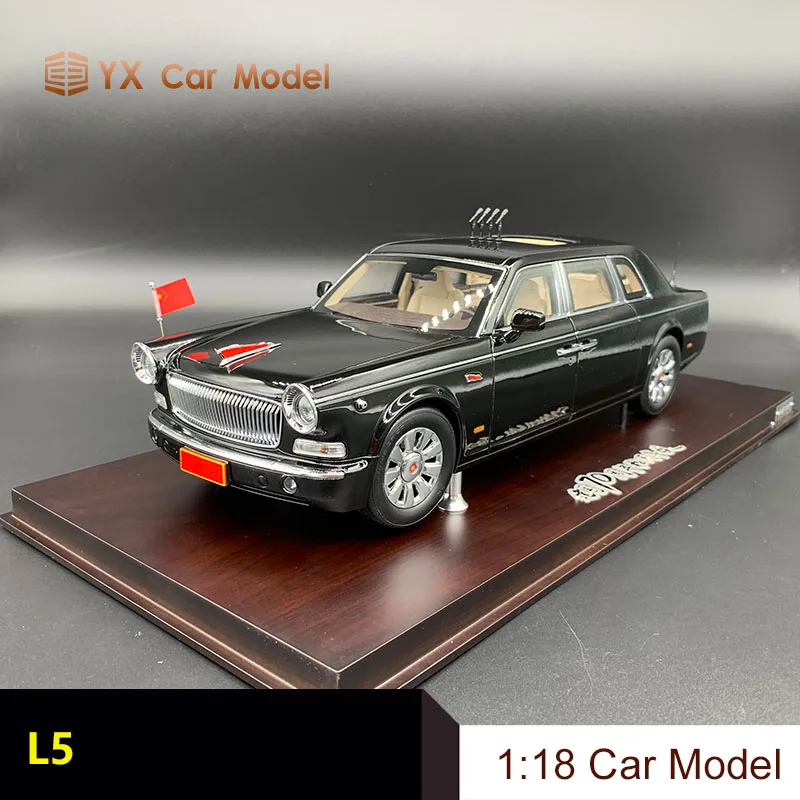 Модель автомобиля FAW Hongqi CA7601 модель 70-й годовщины обзор парада 1:18 из сплава L5 |