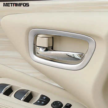 

For Nissan Murano 2015 2016 2017 2018 Matte Inside Door Handle Bowl Cover Trim Decoration Frame Interior Accessories Car Styling