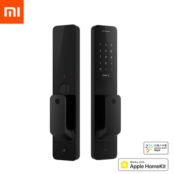 

New Arrival Xiaomi Automatic Smart Door Lock Biometric Fingerprint NFC Security Smart Lock Work with Apple HomeKit & Mi Home App