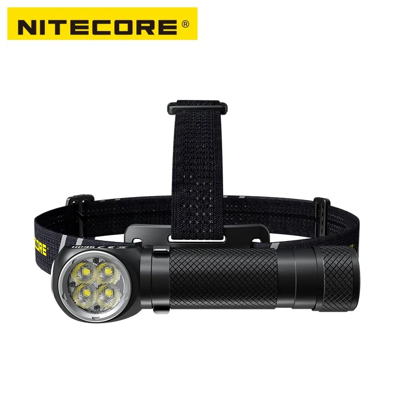  Faro NITECORE HC35 4 * CREE XP-G3 S3 LED 2700 lúmenes carga Micro-USB con batería NL2140HP para ext