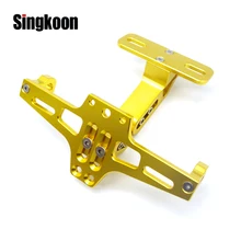 Универсальный держатель номерного знака для мотоцикла kentekenplaathouder для benelli bn302 bmw r1200rt 600 hornet cb190 pcx