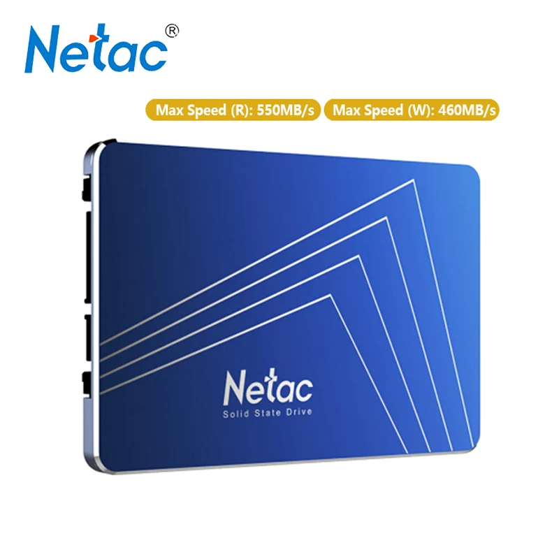 Netac SSD 1 ТБ N500S 2,5 ''Внутренний твердотельный накопитель 60 Гб/120 ГБ/240 ГБ/480 ГБ/960 ГБ/720 ГБ для настольного ноутбука TLC