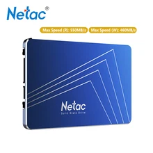 Netac SSD 1 ТБ N500S 2,5 ''Внутренний твердотельный накопитель 60 Гб/120 ГБ/240 ГБ/480 ГБ/960 ГБ/720 ГБ для настольного ноутбука TLC