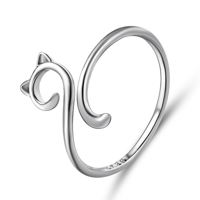 Snake Finger Ring For Women Vintage Boho Punk Adjustable Simple Rings Girls Party Engagement Wedding Jewelry Gift