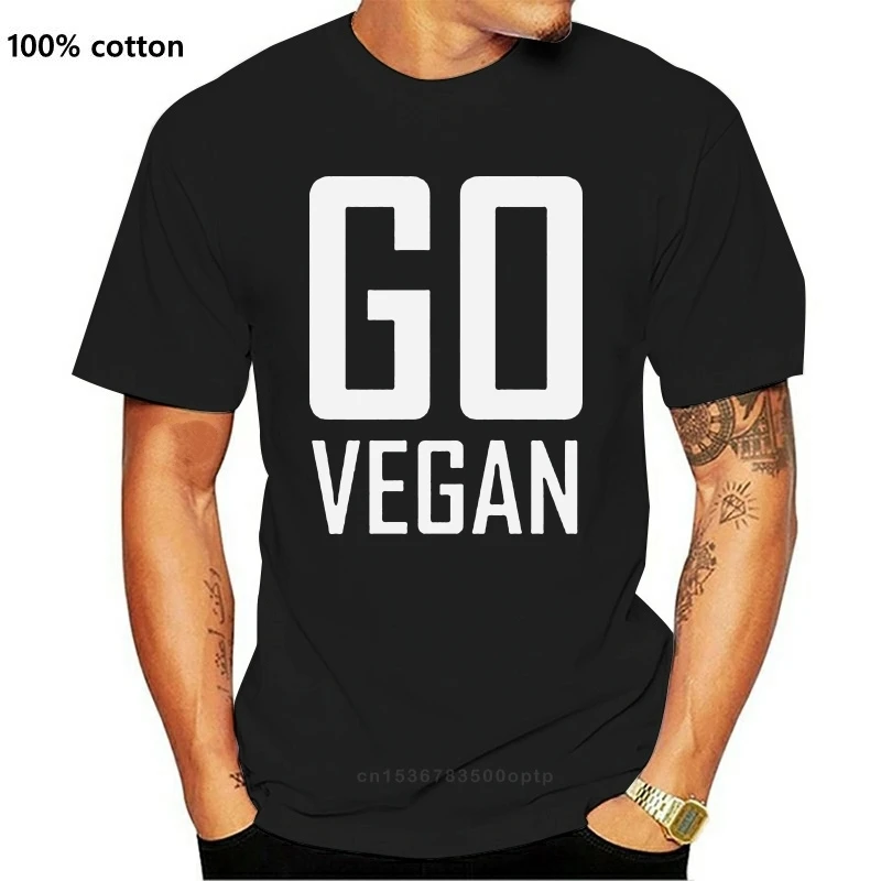 T-shirt TEAM HERBIVORE Vegan Vegetarian Shirt Maglia A Manica - Foto 9