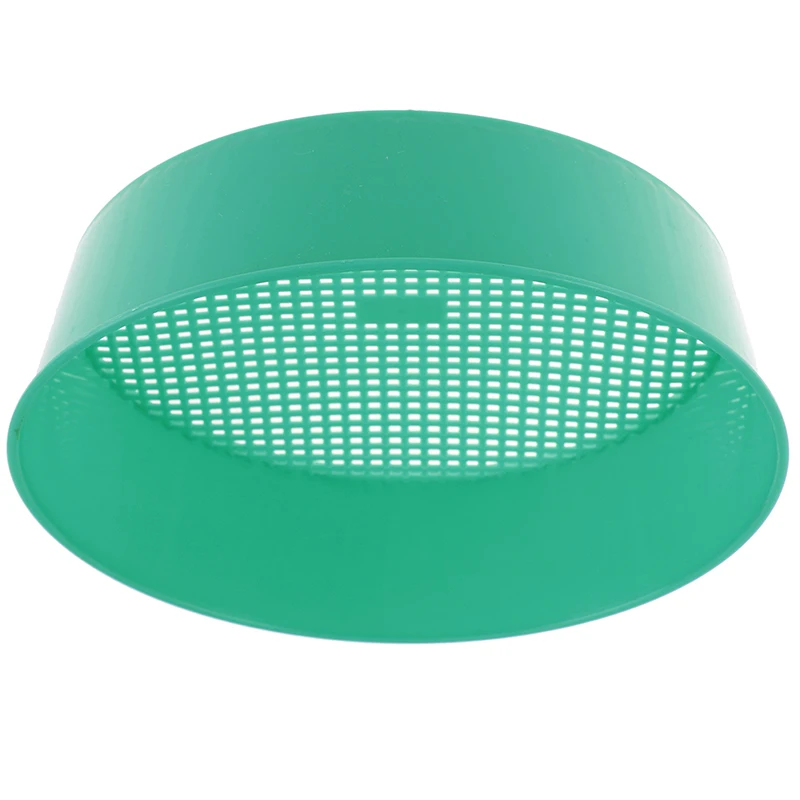 Plastic Garden Sieve Riddle Green For Composy Soil Stone Mesh Gardening Tool