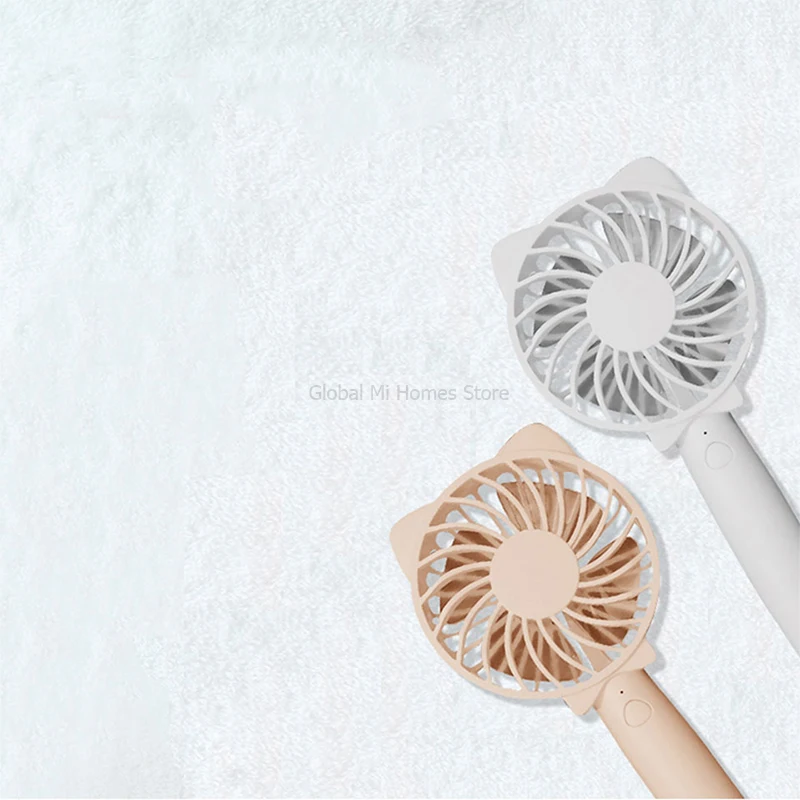 

USB mini fan rechargeable cute dormitory bed mute handheld portable small fan