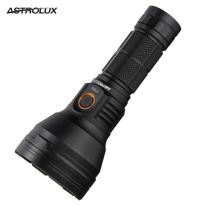 Astrolux LED Flashlight FT03 SST40-W 2400lm 875m NarsilM v1.3 USB-C Rechargeable 2A 26650 21700 18650 LED Flashlight Mini Torch