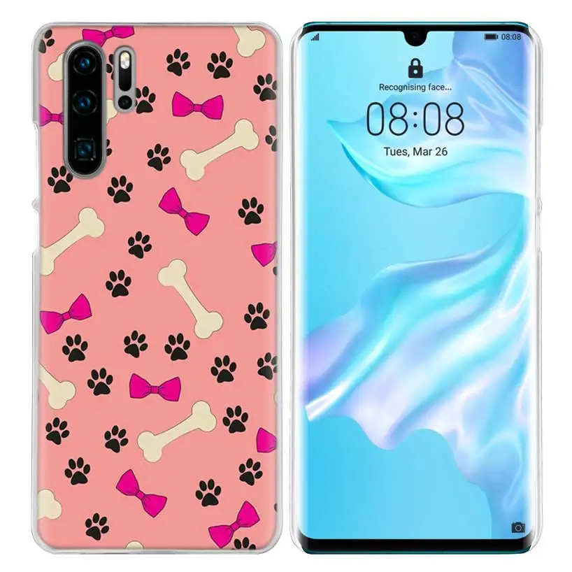 Кошачья и собачья Лапка, Жесткий Чехол для huawei mate 30 305G 30Pro 5G Nova 5T 5i Pro Honor Play 3 3e, задняя крышка для телефона